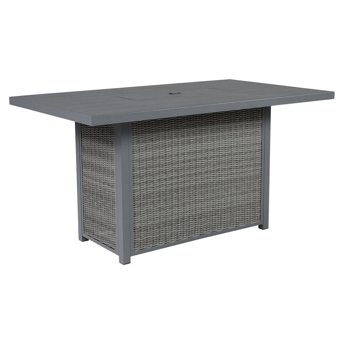 Palazzo Outdoor Bar Table with Fire Pit Ash-P520-665