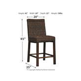 Paradise Trail Bar Stool (Set of 2) Ash-P750-130