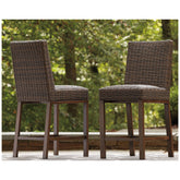 Paradise Trail Bar Stool (Set of 2) Ash-P750-130