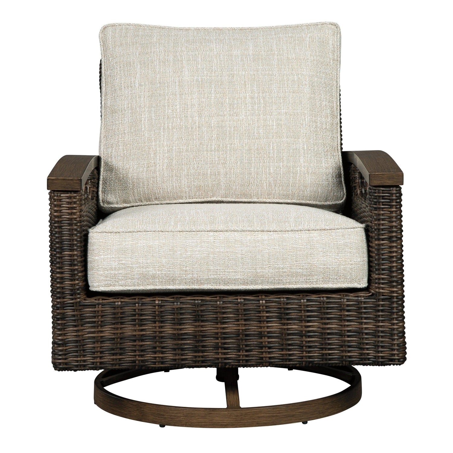 Paradise Trail Swivel Lounge Chair (Set of 2) Ash-P750-821