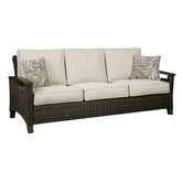 Paradise Trail Sofa with Cushion Ash-P750-838