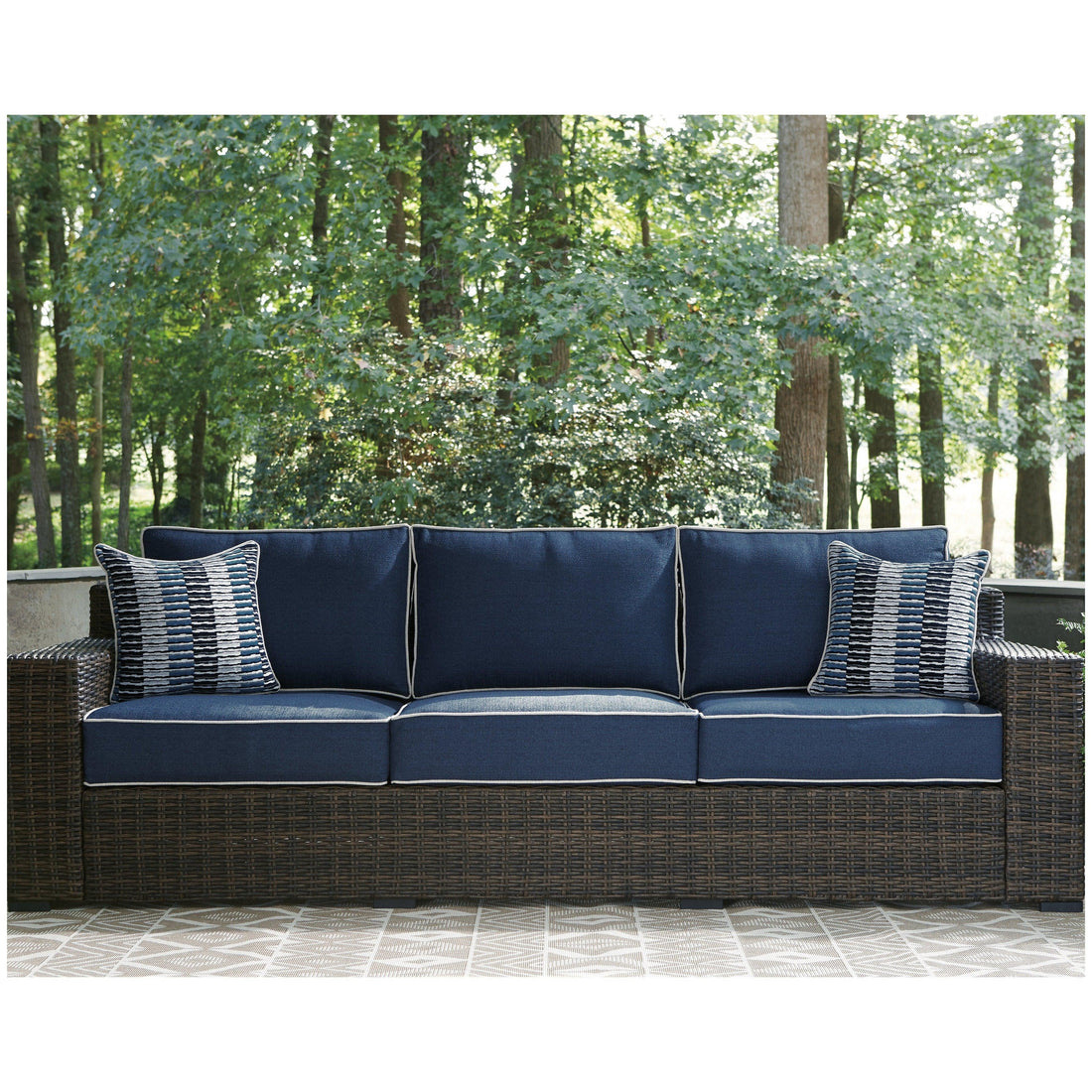 Grasson Lane Sofa with Cushion Ash-P783-838