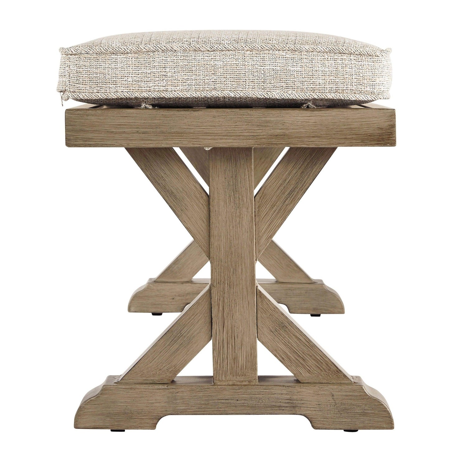 Beachcroft Bench with Cushion Ash-P791-600