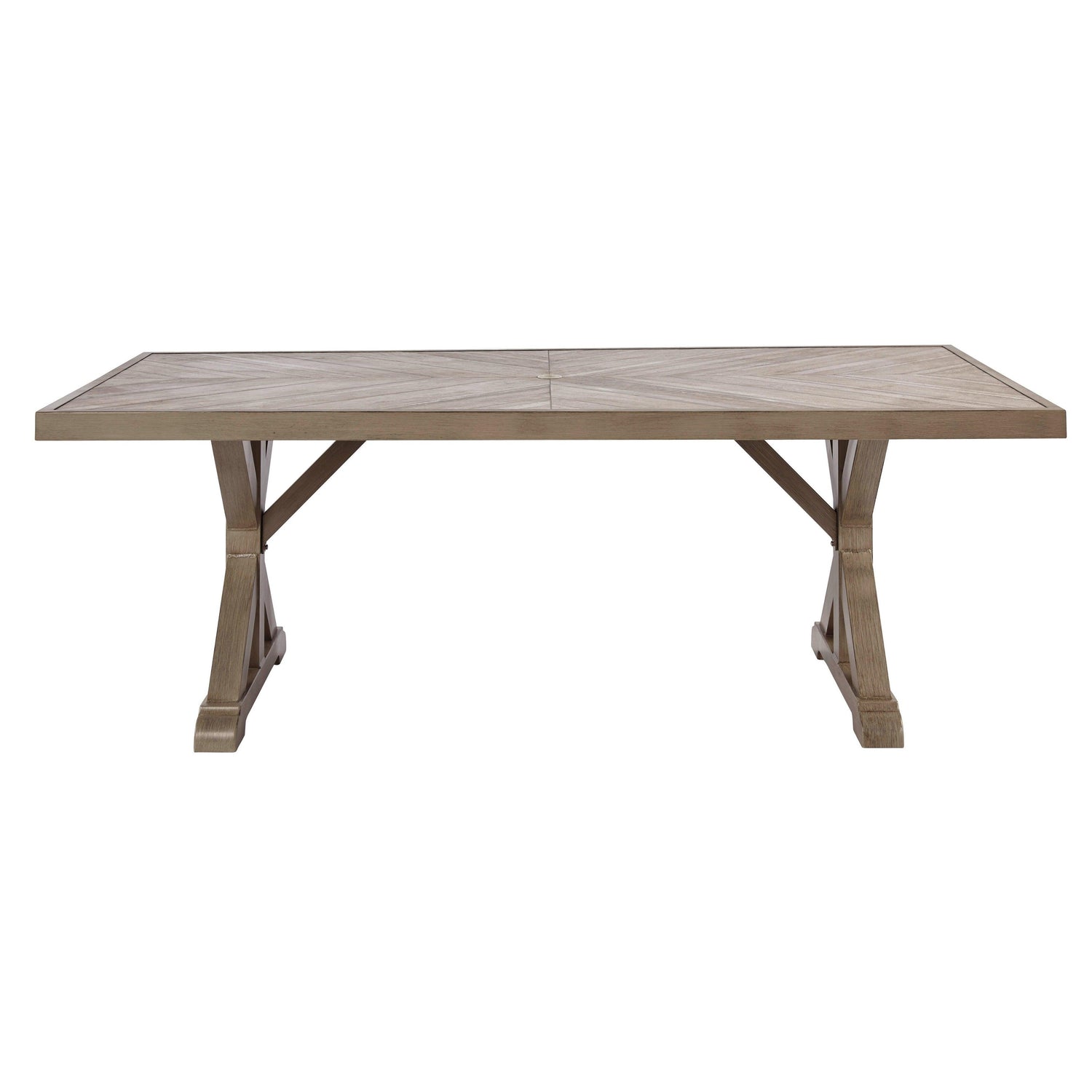 Beachcroft Dining Table with Umbrella Option Ash-P791-625