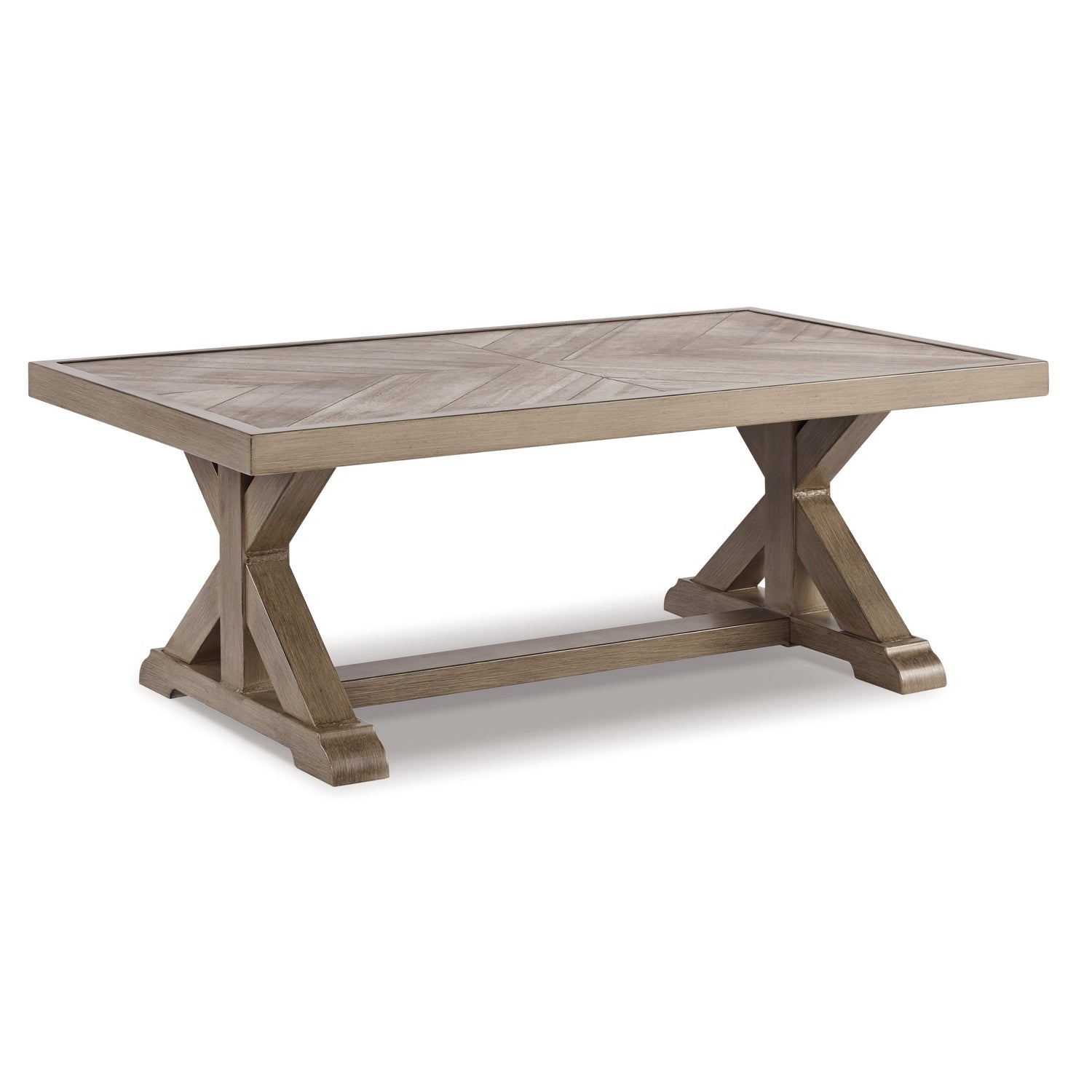 Beachcroft 5-Piece Outdoor Sectional with Coffee Table and 2 End Tables Ash-P791P10