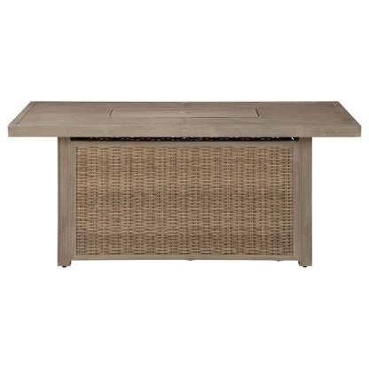 Beachcroft Fire Pit Table Ash-P791-773