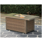 Beachcroft Fire Pit Table Ash-P791-773