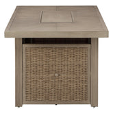 Beachcroft Fire Pit Table Ash-P791-773