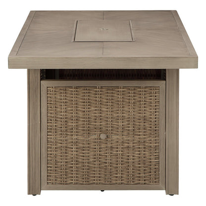 Beachcroft Fire Pit Table Ash-P791-773