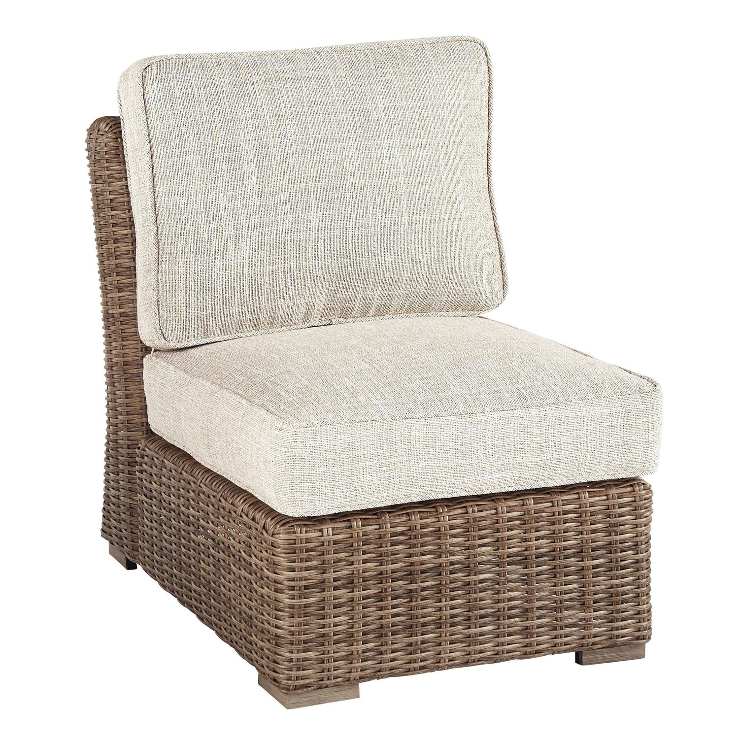 Beachcroft Armless Chair with Cushion Ash-P791-846