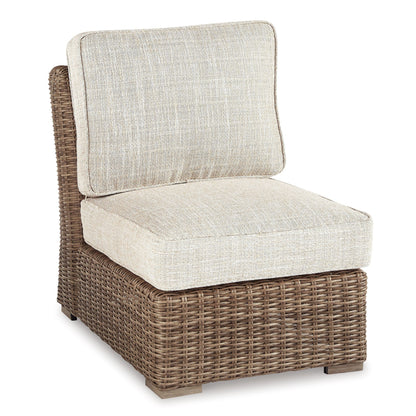 Beachcroft 5-Piece Outdoor Sectional with Coffee Table and 2 End Tables Ash-P791P10