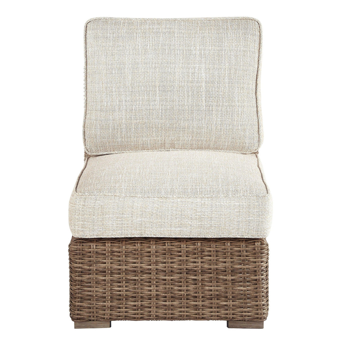 Beachcroft Armless Chair with Cushion Ash-P791-846