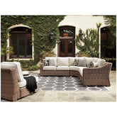 Beachcroft 5-Piece Outdoor Seating Set Ash-P791P8