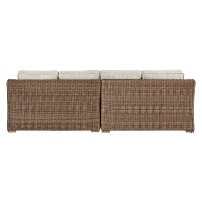 Beachcroft Left-Arm Facing Loveseat/Right-Arm Facing Loveseat Ash-P791-854