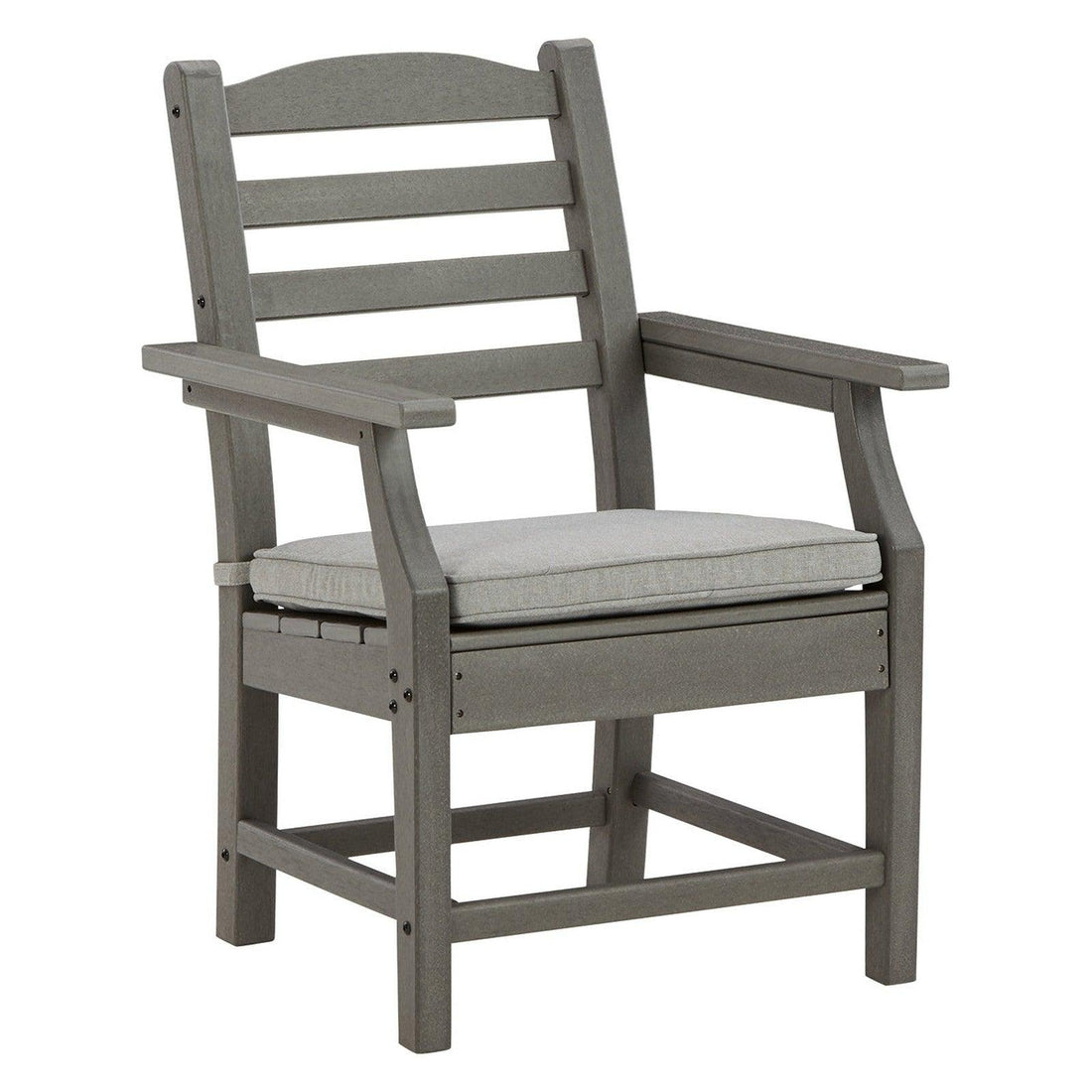 Visola Arm Chair with Cushion (Set of 2) Ash-P802-601A