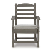 Visola Outdoor Dining Table with 6 Chairs Ash-P802P3