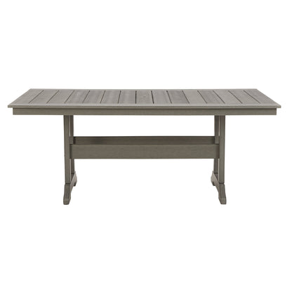 Visola Outdoor Dining Table with 4 Chairs Ash-P802P4