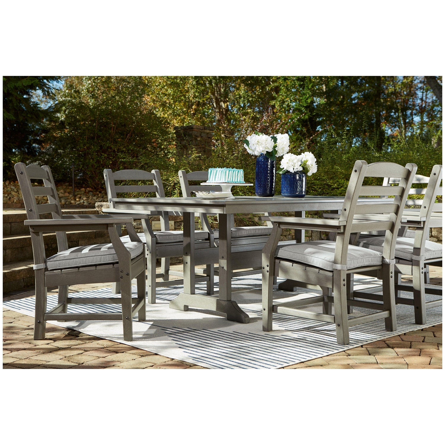 Visola Outdoor Dining Table Ash-P802-625