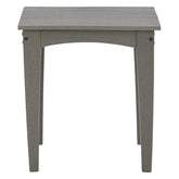 Visola Outdoor End Table Ash-P802-702