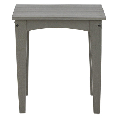 Visola Outdoor End Table Ash-P802-702