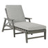 Visola Chaise Lounge with Cushion Ash-P802-815