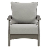 Visola Lounge Chair with Cushion (Set of 2) Ash-P802-820