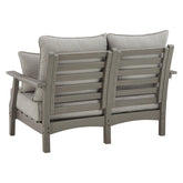 Visola Outdoor Loveseat with Cushion Ash-P802-835