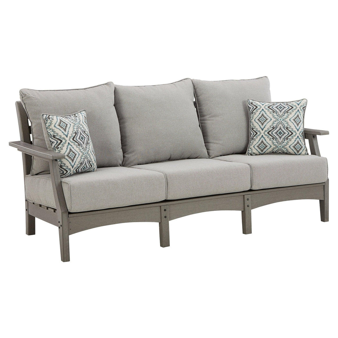 Visola Outdoor Sofa with Cushion Ash-P802-838