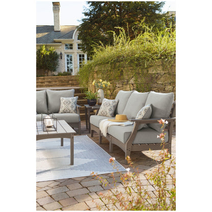 Visola Outdoor Sofa with Cushion Ash-P802-838