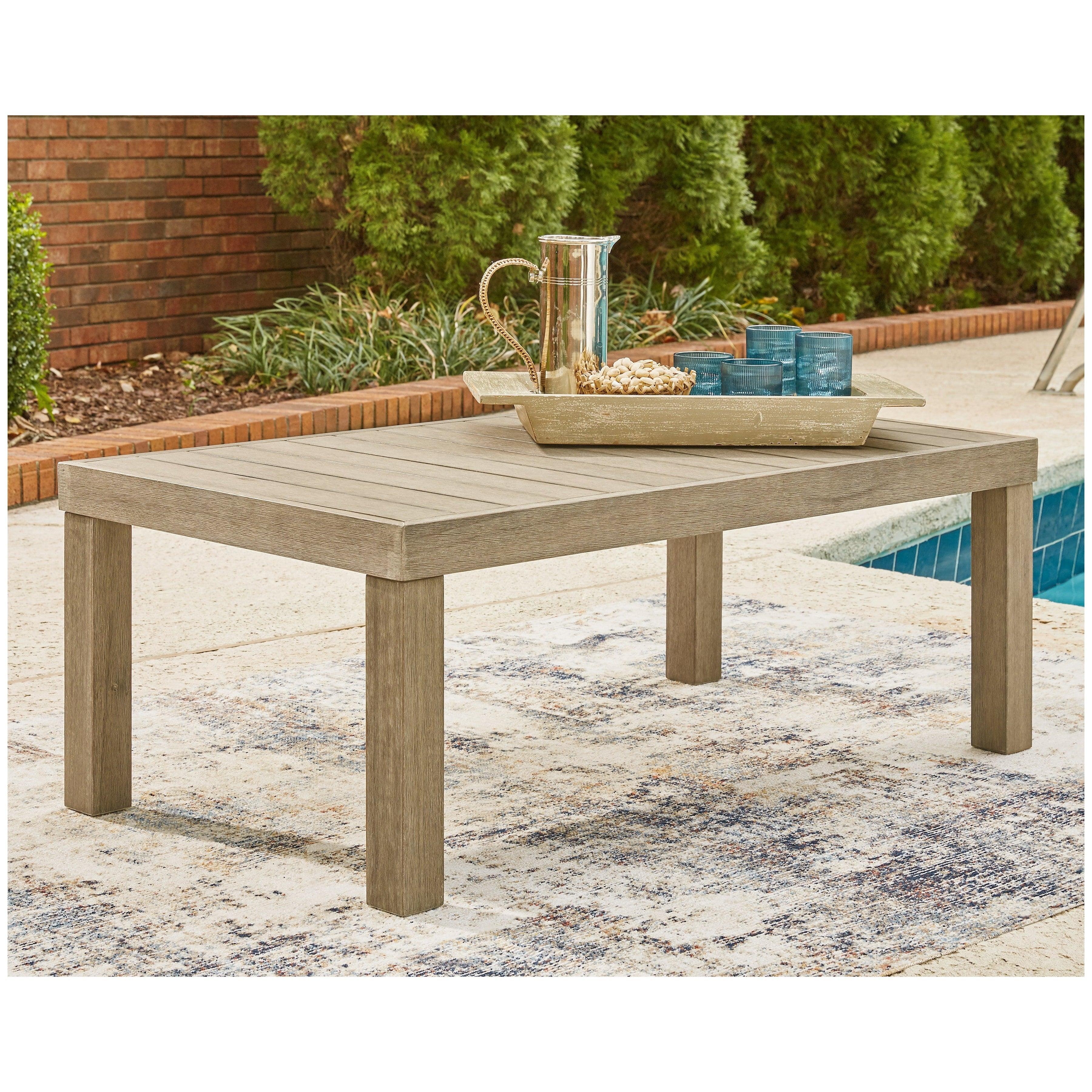 Silo Point Outdoor Coffee Table Ash-P804-701