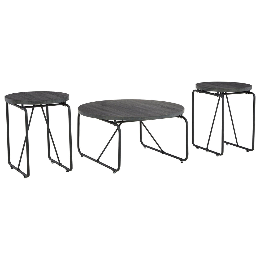 Garvine Table (Set of 3) Ash-T006-13