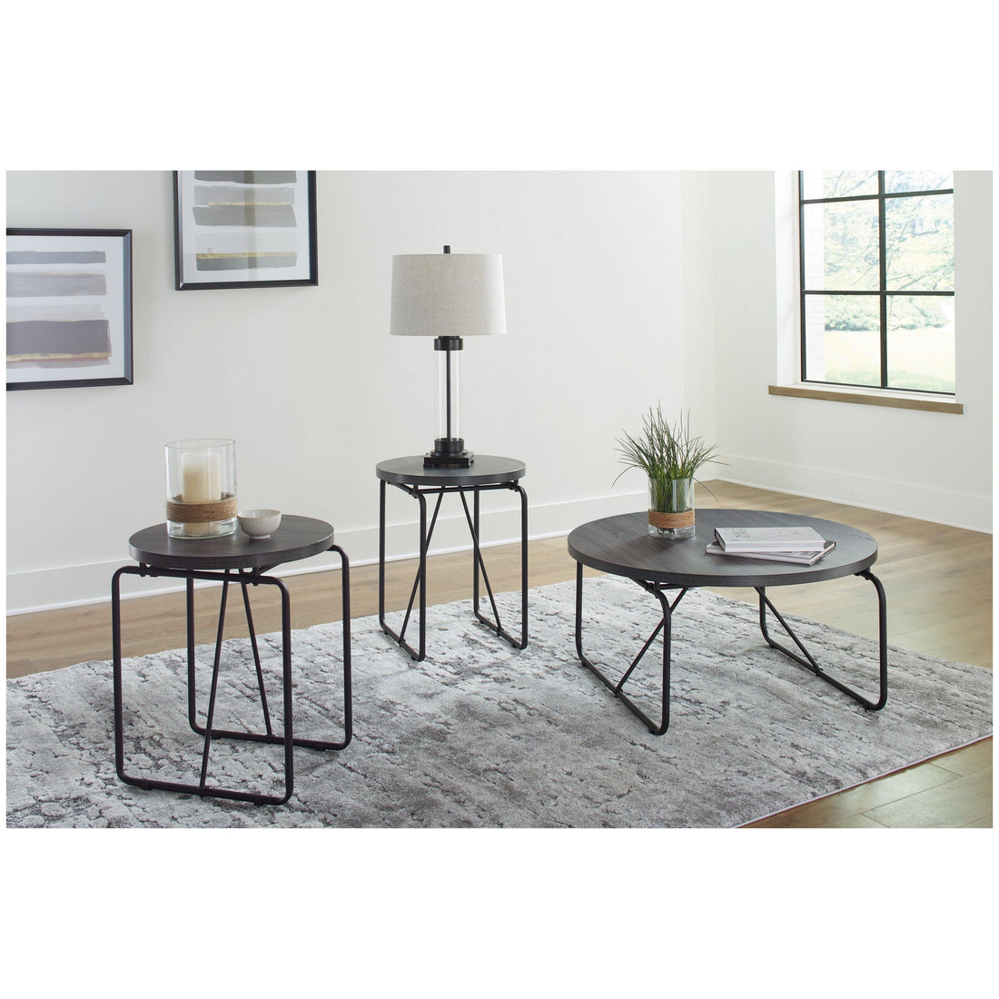 Garvine Table (Set of 3) Ash-T006-13