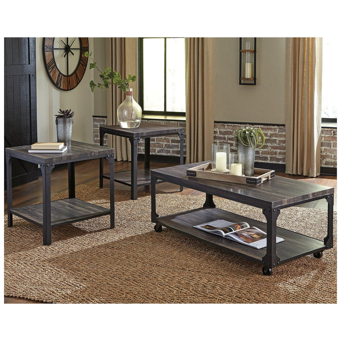 Jandoree Table (Set of 3) Ash-T108-13