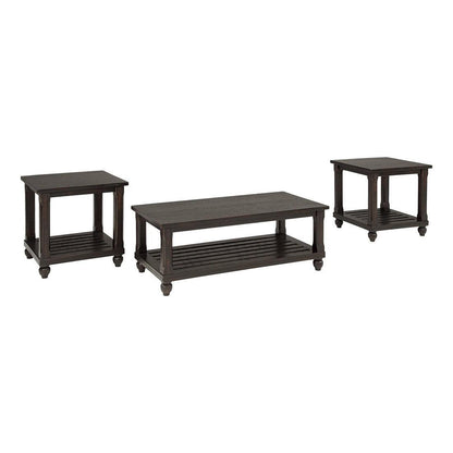 Mallacar Table (Set of 3) Ash-T145-13