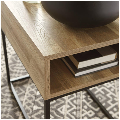 Gerdanet End Table Ash-T150-3