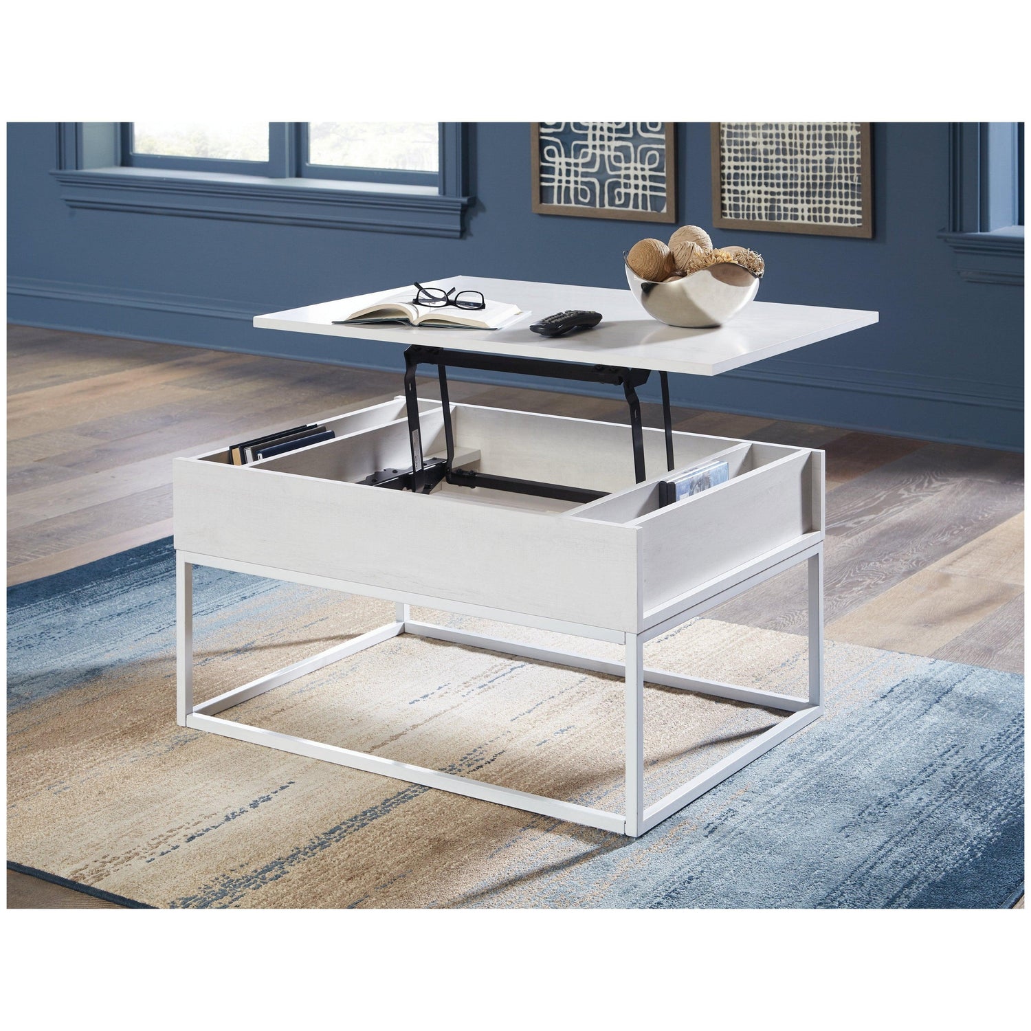 Deznee Lift Top Coffee Table Ash-T162-9