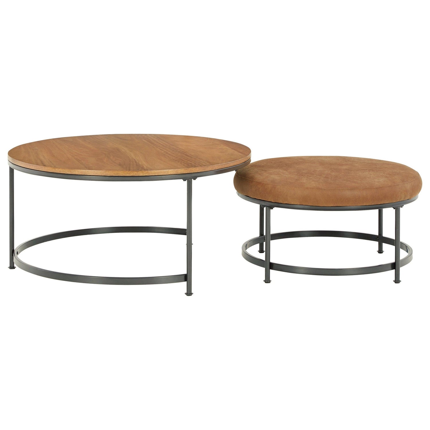 Drezmoore Nesting Coffee Table (Set of 2) Ash-T163-22