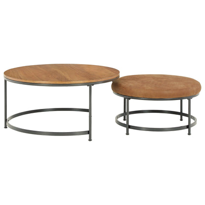 Drezmoore Nesting Coffee Table (Set of 2) Ash-T163-22