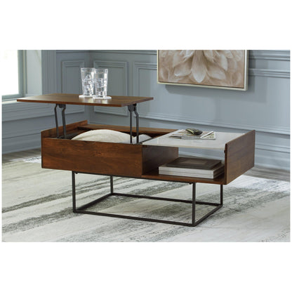 Rusitori Lift-Top Coffee Table Ash-T169-9