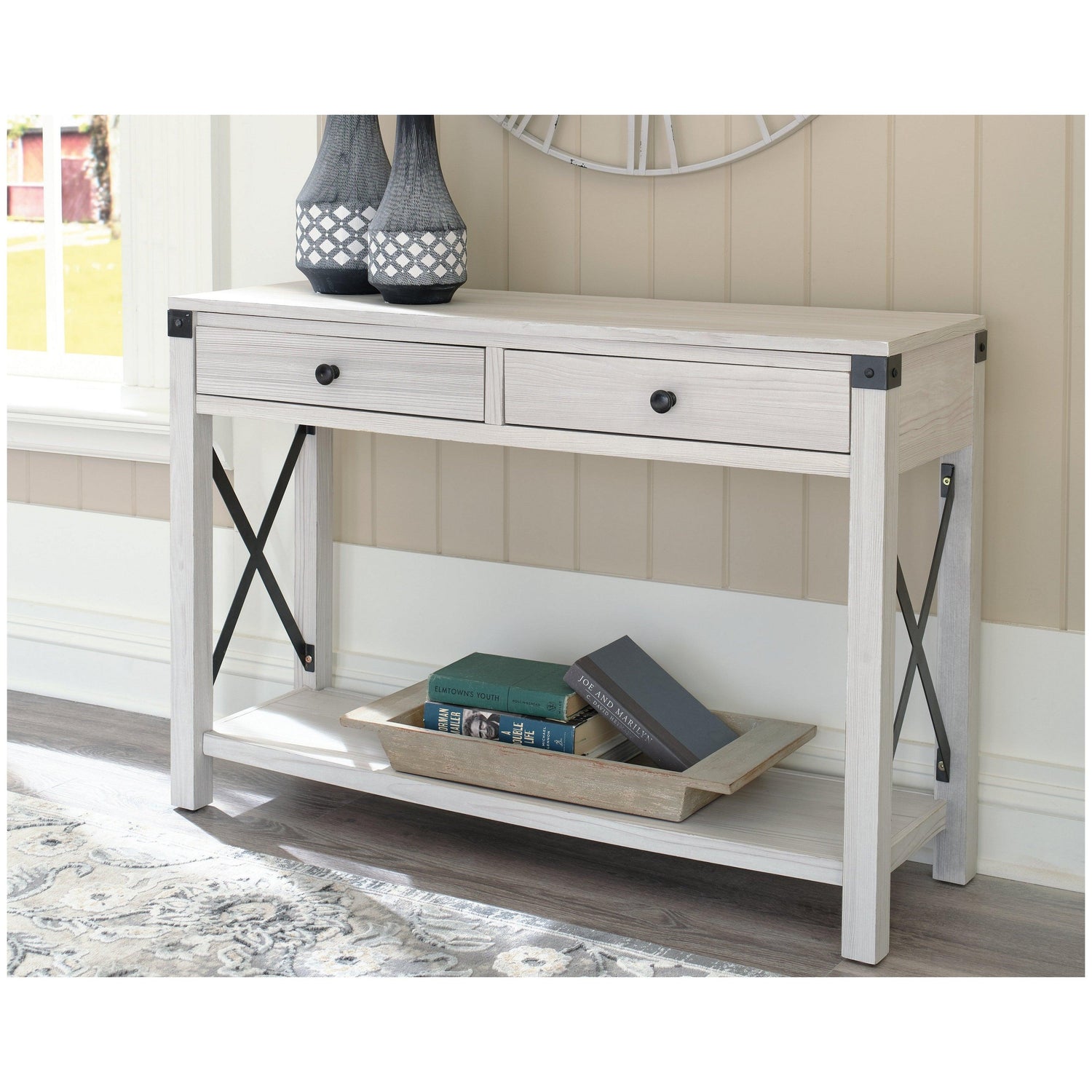 Bayflynn Sofa/Console Table Ash-T172-4