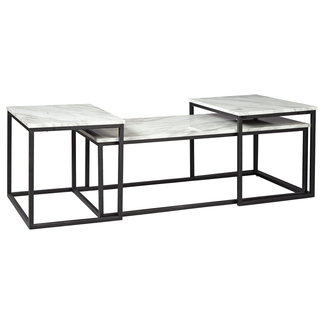 Donnesta Table (Set of 3) Ash-T182-13