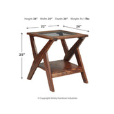 Charzine End Table Ash-T248-3