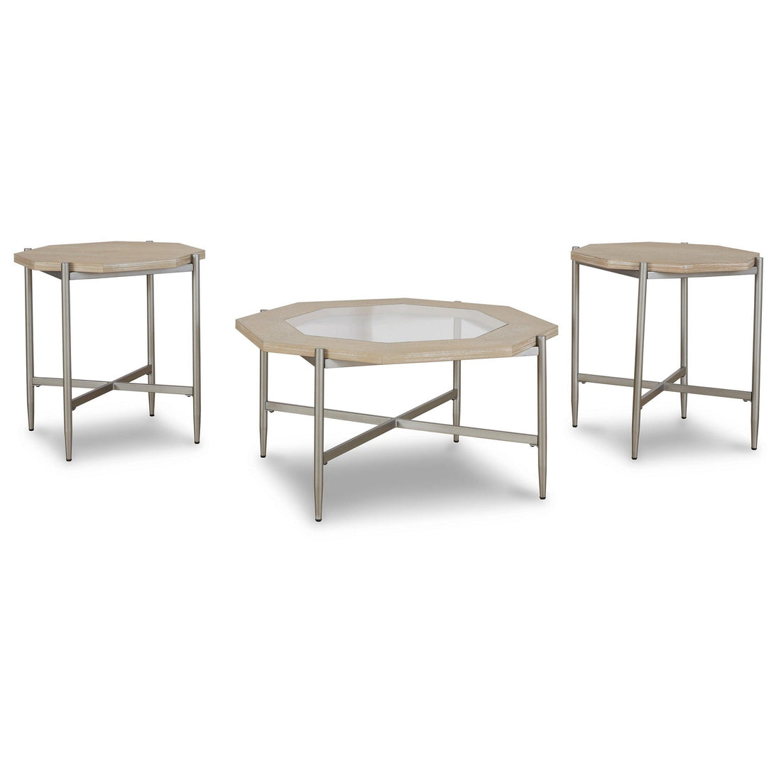 Varlowe Table (Set of 3) Ash-T278-13