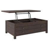 Camiburg Coffee Table with Lift Top Ash-T283-9