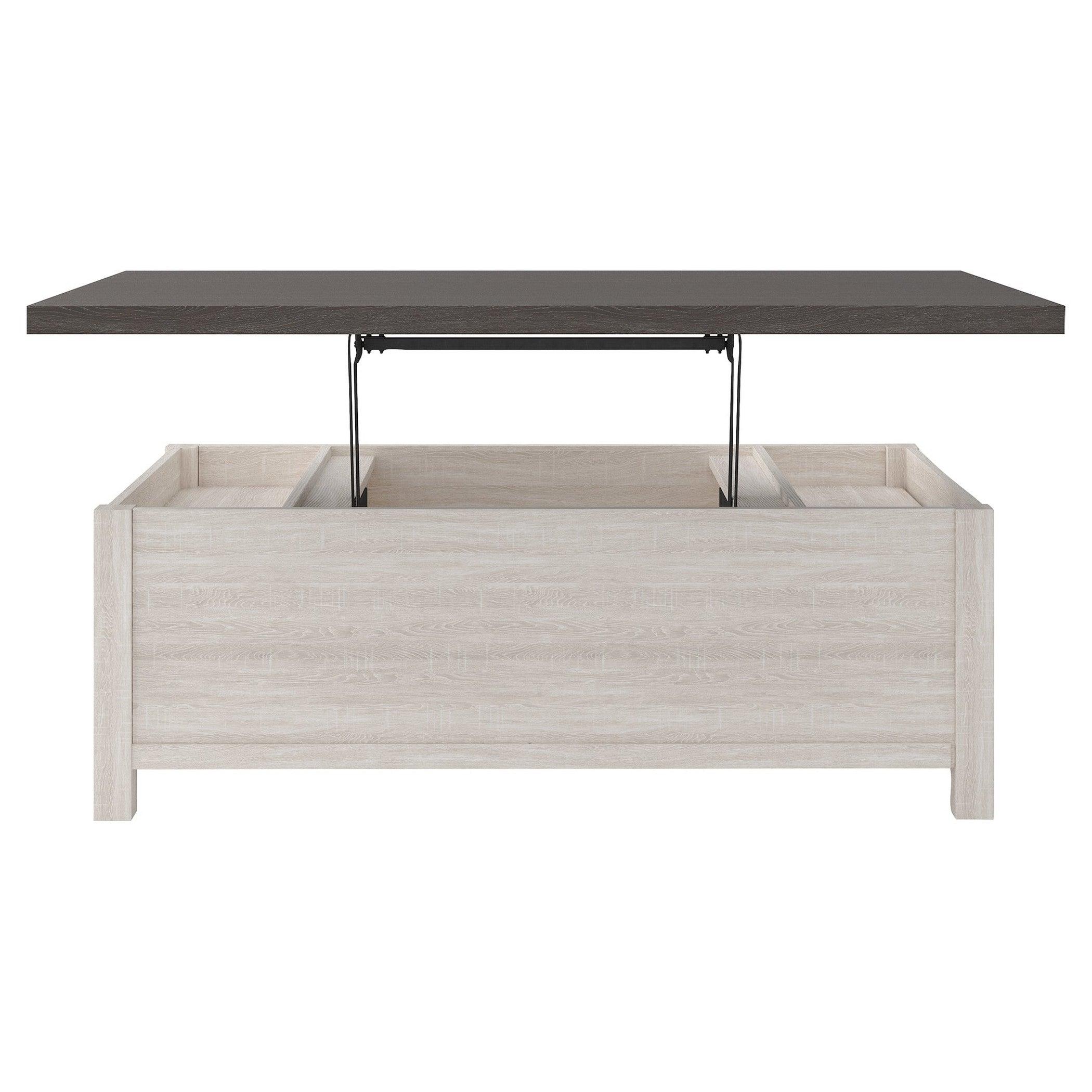 Dorrinson Coffee Table with Lift Top Ash-T287-9