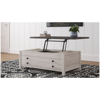 Dorrinson Coffee Table with Lift Top Ash-T287-9