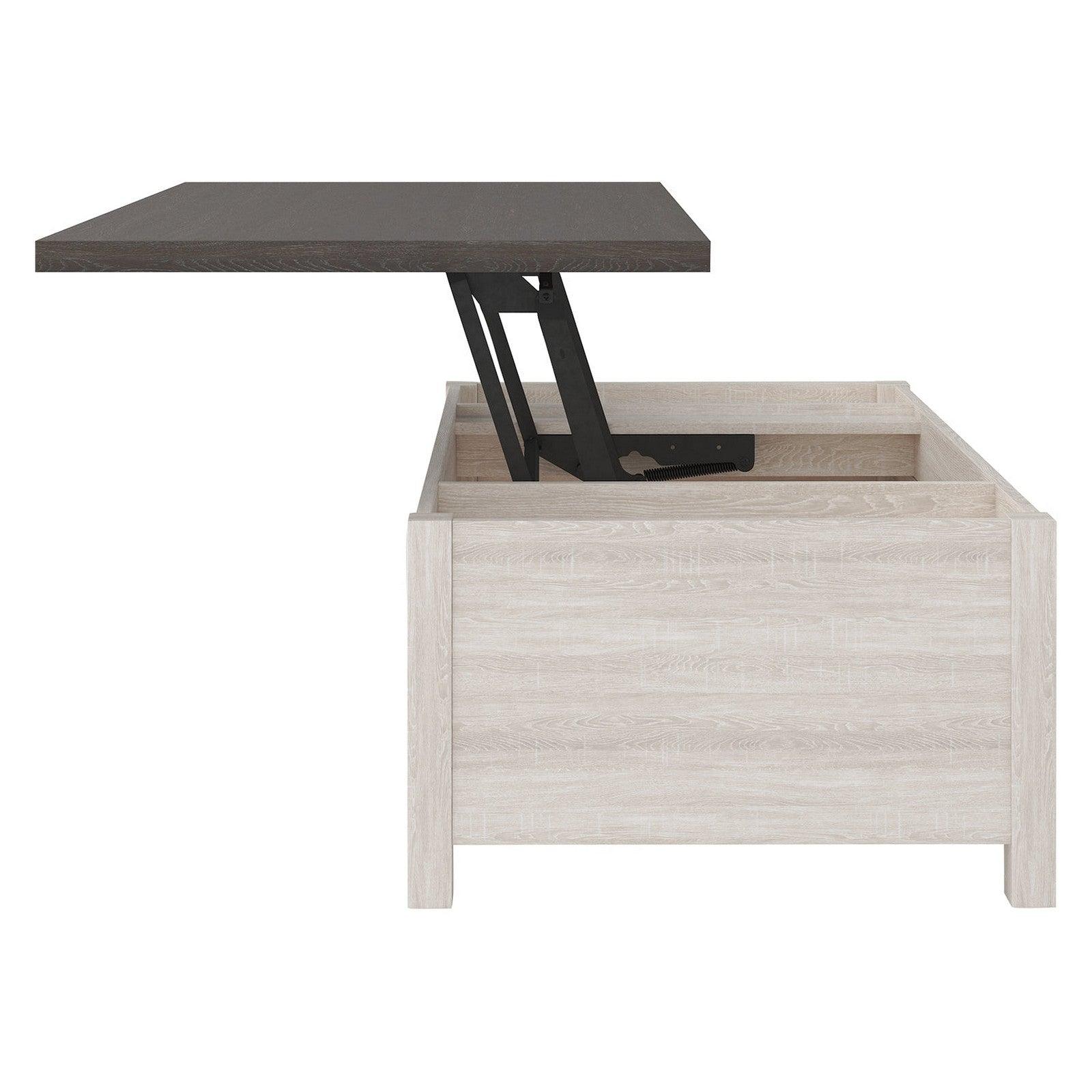 Dorrinson Coffee Table with Lift Top Ash-T287-9