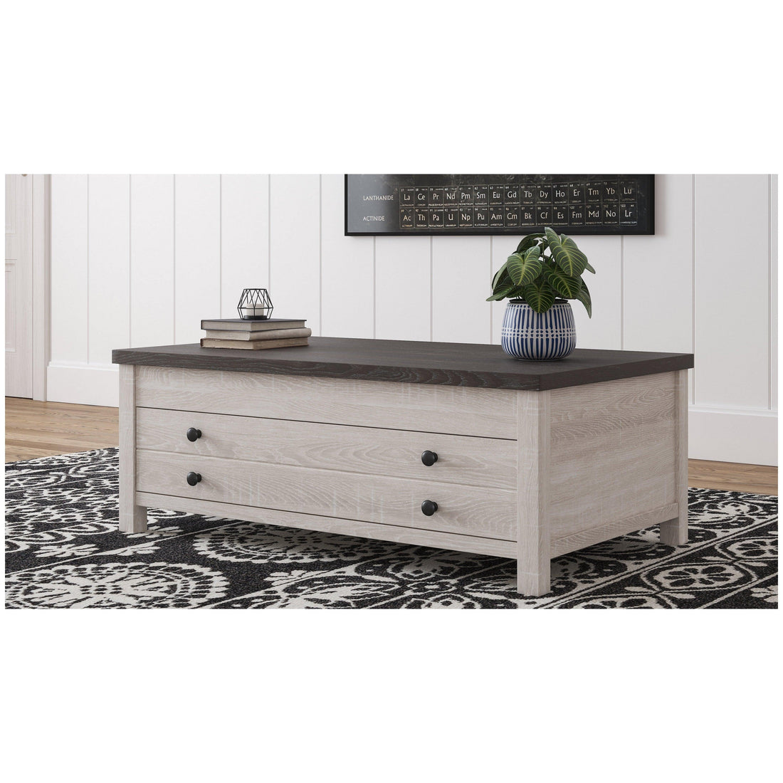 Dorrinson Coffee Table with Lift Top Ash-T287-9