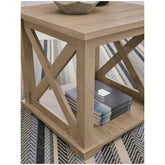 Elmferd End Table Ash-T302-2