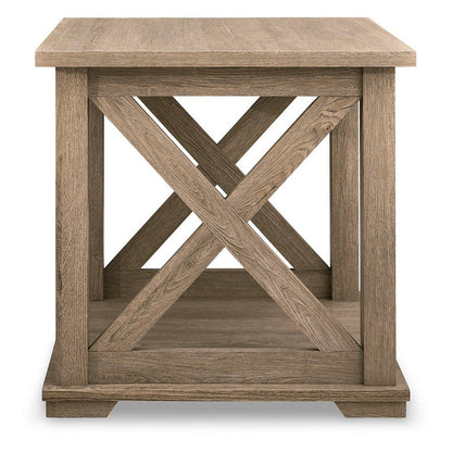 Elmferd End Table Ash-T302-2